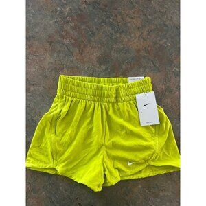 Nike Kids Training Shorts - Neon Yellow Loose‎ Fit S